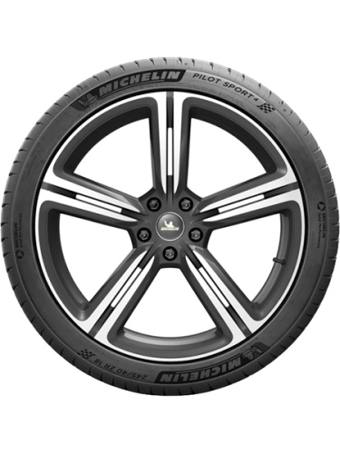 фото протектора и шины Pilot Sport 4 Шина Michelin Pilot Sport 4 245/45 R18 100Y Runflat